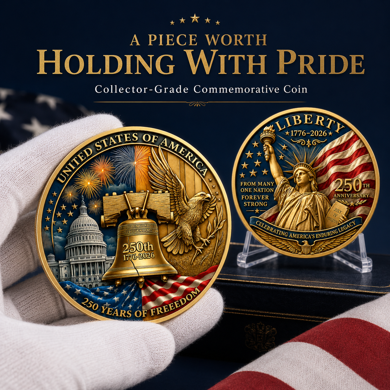 Navoran™ United States 250th Anniversary Coin