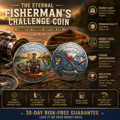 Navoran™ The Eternal Fisherman’s Challenge Coin