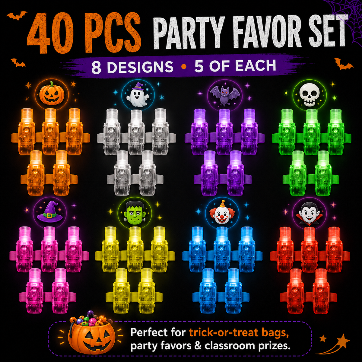 NAVORAN™ SPOOKYBEAM FINGER PROJECTORS