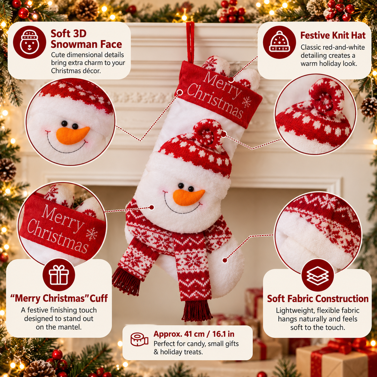 Navoran™ Home for Christmas Stocking