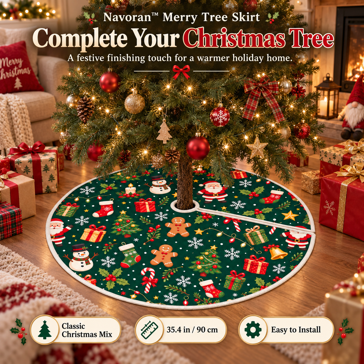 Navoran™ Merry Tree Skirt