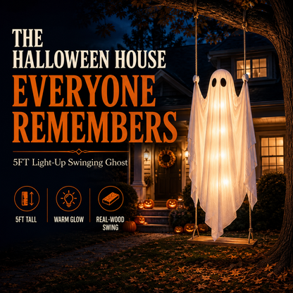 NAVORAN™ HALLOWEEN SWINGING GHOST