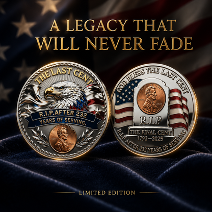 Navoran™ THE LAST CENT LEGACY COIN – 232 YEARS OF AMERICAN MEMORIES