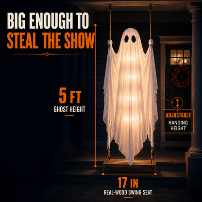 NAVORAN™ HALLOWEEN SWINGING GHOST