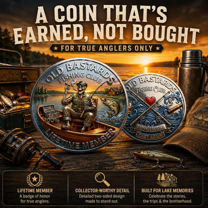 Navoran™ The Eternal Fisherman’s Challenge Coin