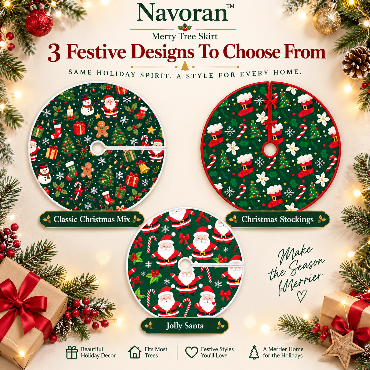 Navoran™ Merry Tree Skirt