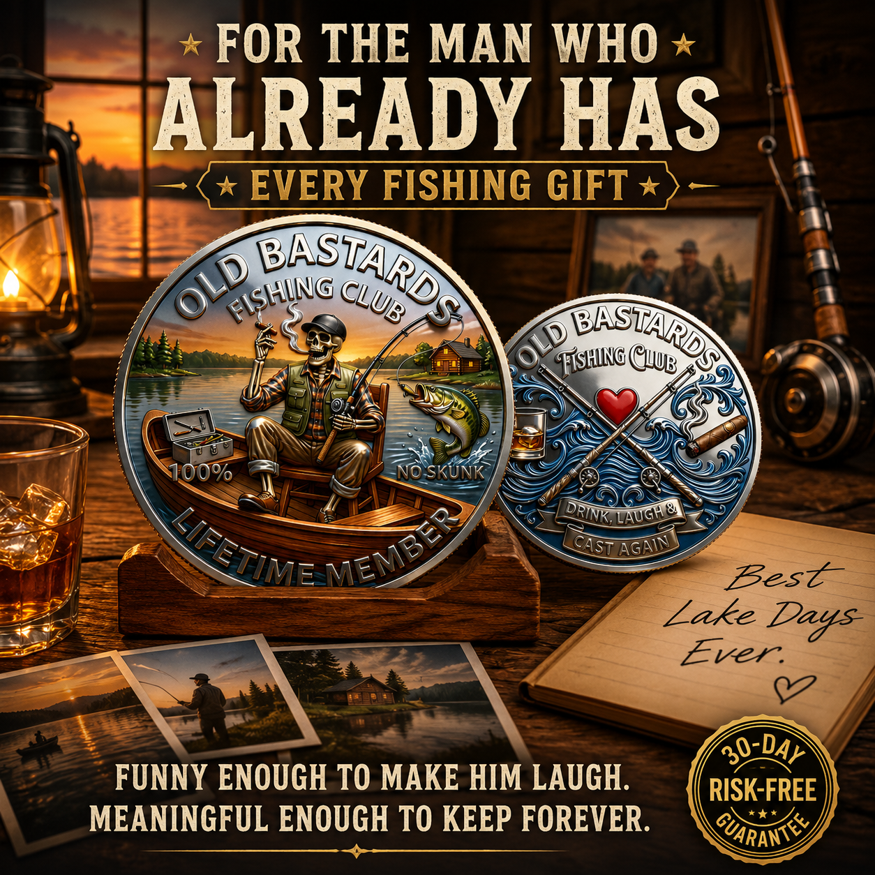 Navoran™ The Eternal Fisherman’s Challenge Coin