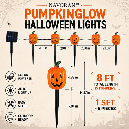 NAVORAN™ PUMPKINGLOW HALLOWEEN LIGHTS