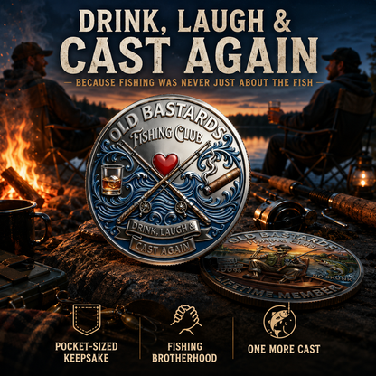 Navoran™ The Eternal Fisherman’s Challenge Coin
