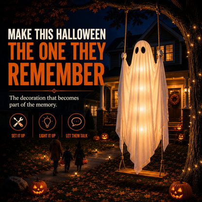NAVORAN™ HALLOWEEN SWINGING GHOST