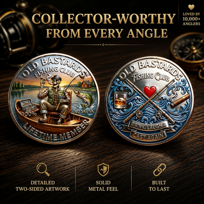 Navoran™ The Eternal Fisherman’s Challenge Coin