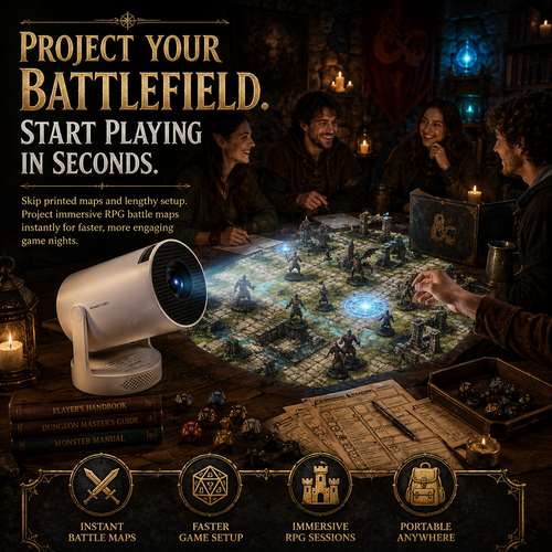 Navoran™ ArcaneBeam Smart Projector