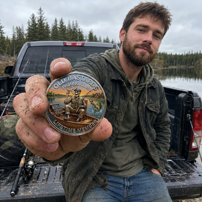 Navoran™ The Eternal Fisherman’s Challenge Coin