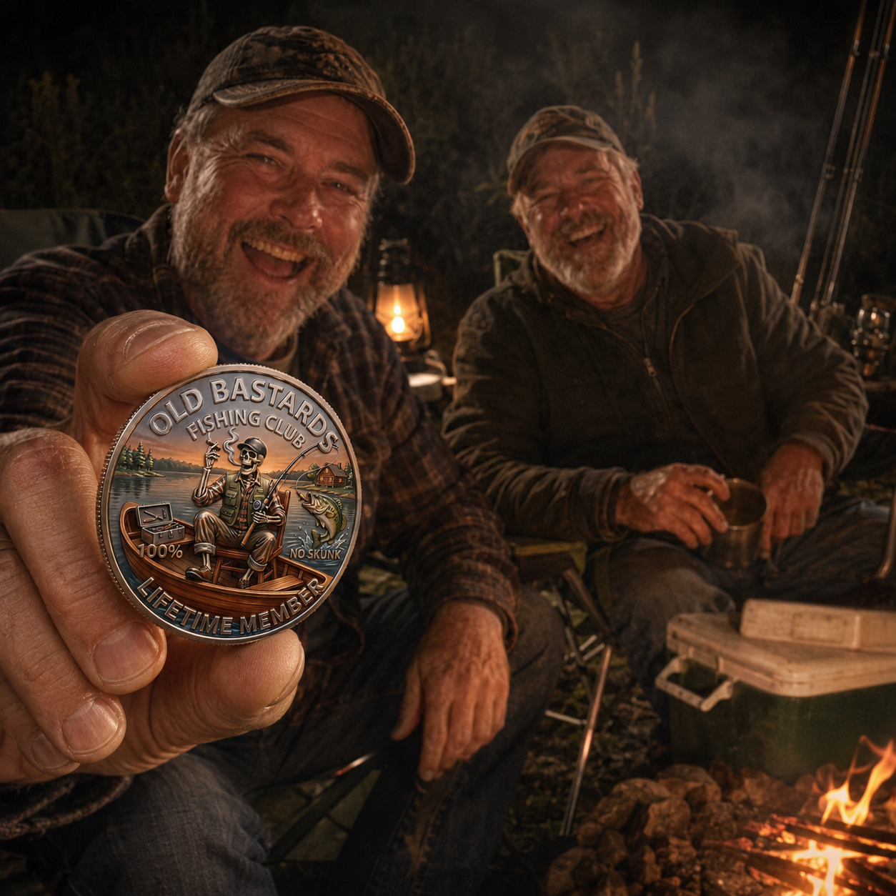 Navoran™ The Eternal Fisherman’s Challenge Coin