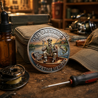 Navoran™ The Eternal Fisherman’s Challenge Coin